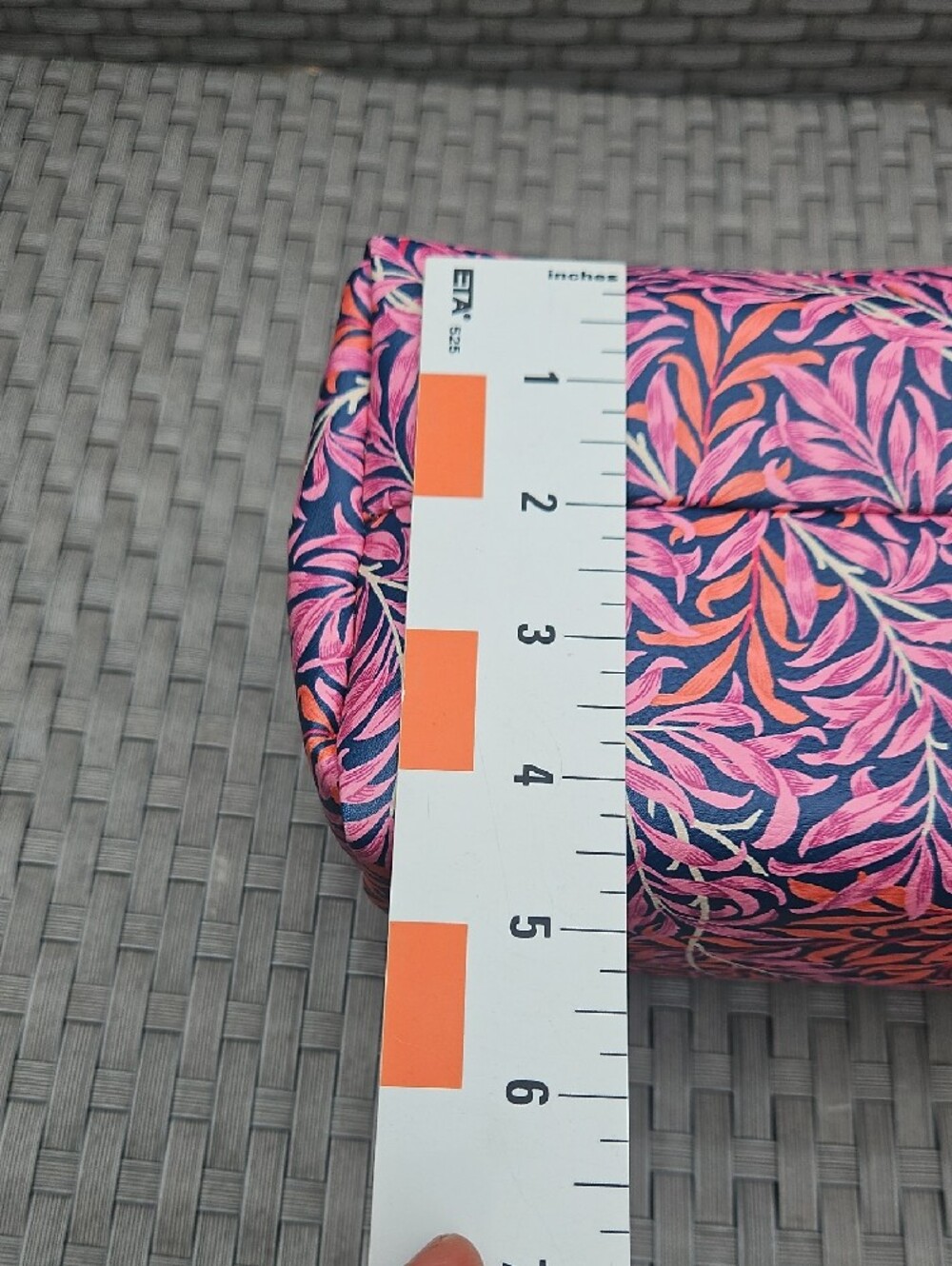 NWOT William MORRIS Willow Bough Leaf Vine Cosmetic.Make Up Travel Floral Pouch - Picture 13 of 17
